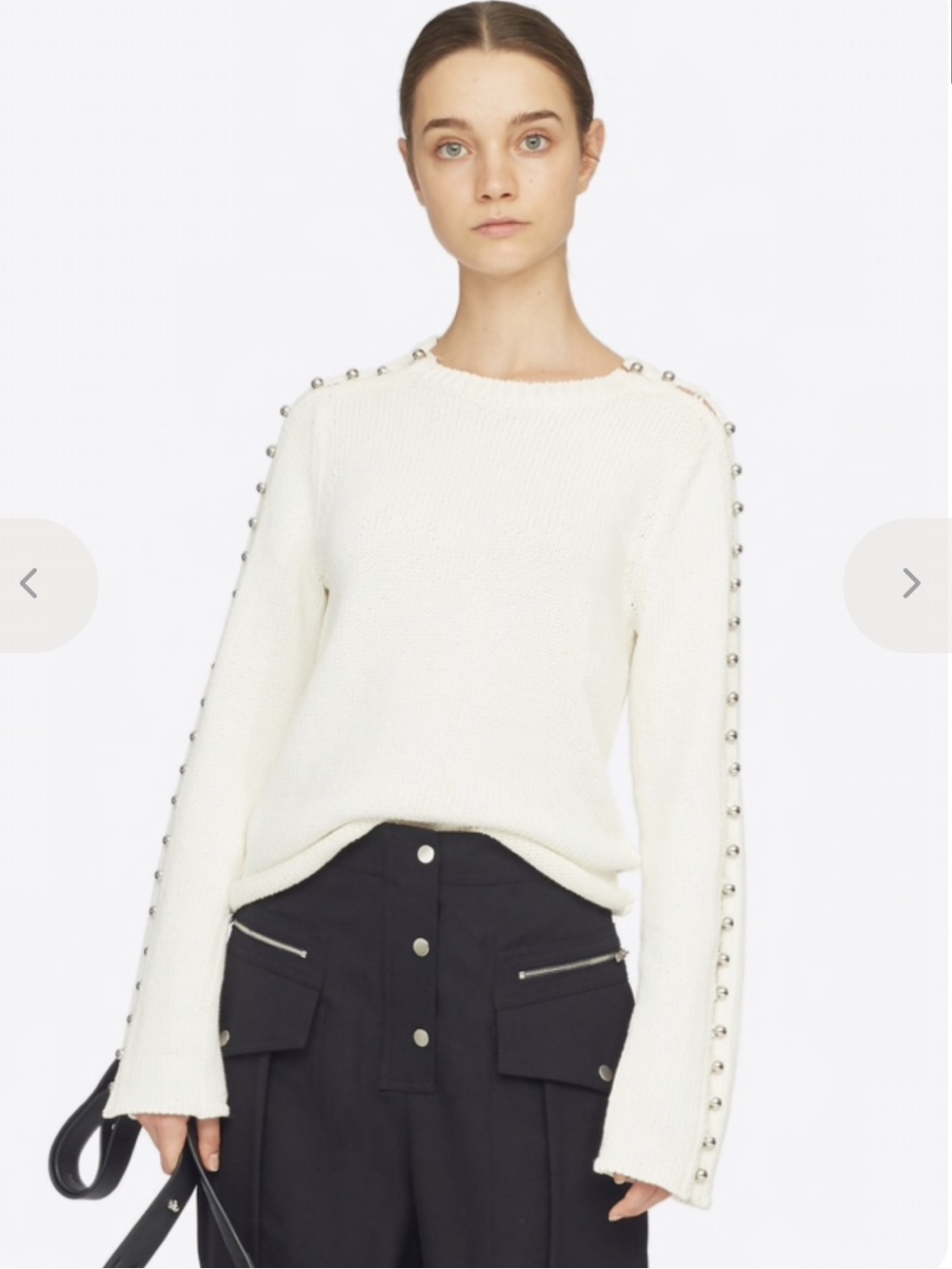 Phillip Lim Button Sleeve Sweater